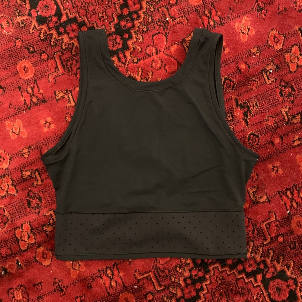 SOLD Lululemon high neck crop top